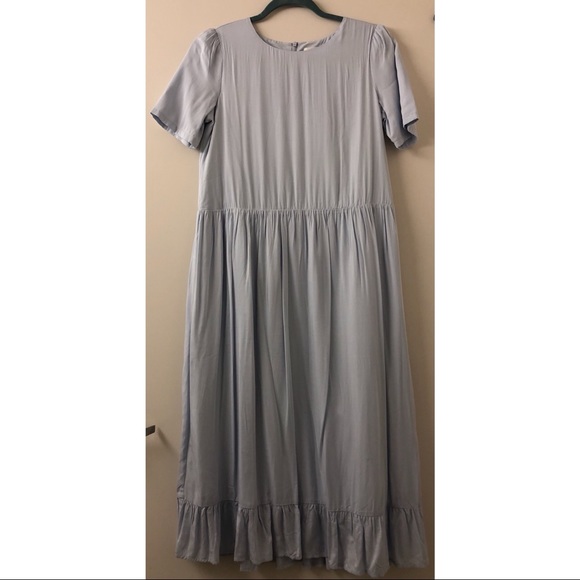 Clad & Cloth Bonnie dress, blue, S - Picture 3 of 7